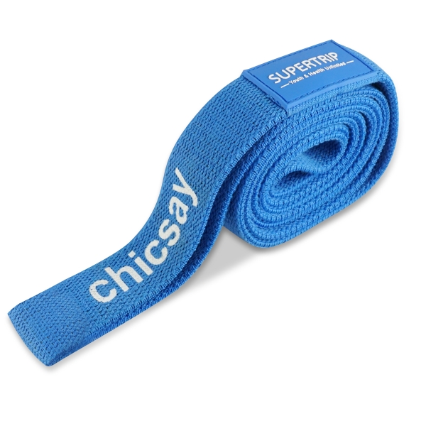 Chicsay Yoga Strap for Stretching Inelastic Soft Polyester Cotton Stretch Out Band for Exercise, Yoga, Pilates and Dance for Men and Women