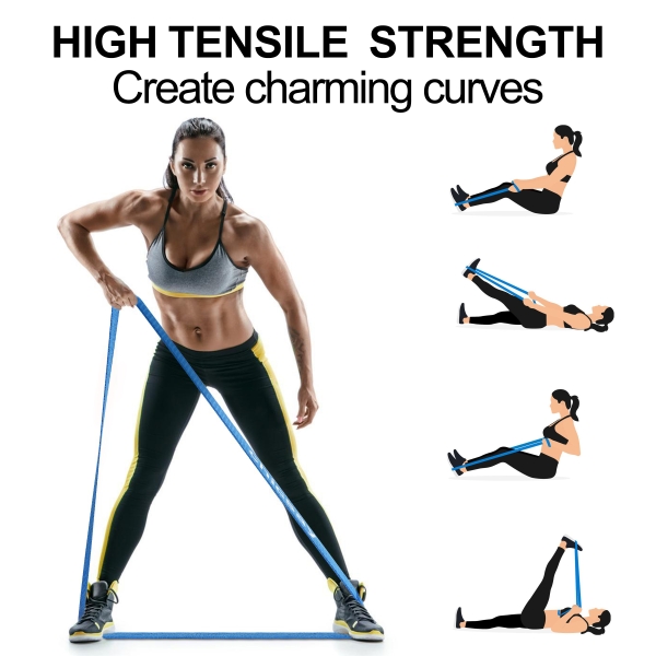 Chicsay Yoga Strap for Stretching Inelastic Soft Polyester Cotton Stretch Out Band for Exercise, Yoga, Pilates and Dance for Men and Women - Image 4